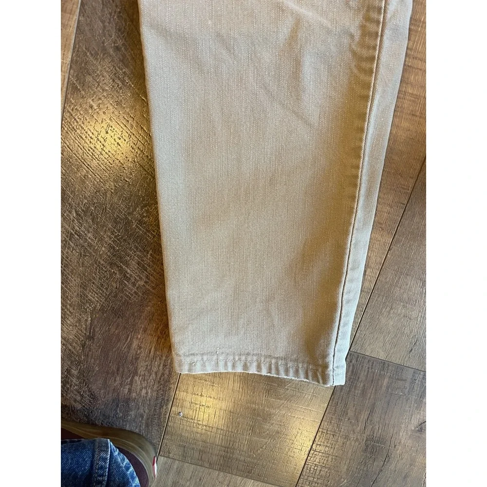 LEVIS Tan JEAN 505 31x32 REGULAR STRAIGHT COTTON DENIM RED TAB US MADE